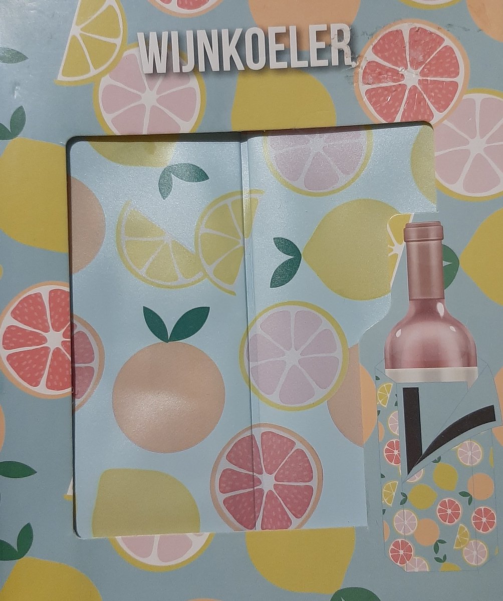 Avec wijnkoeler compact fruit - opvouwbaar