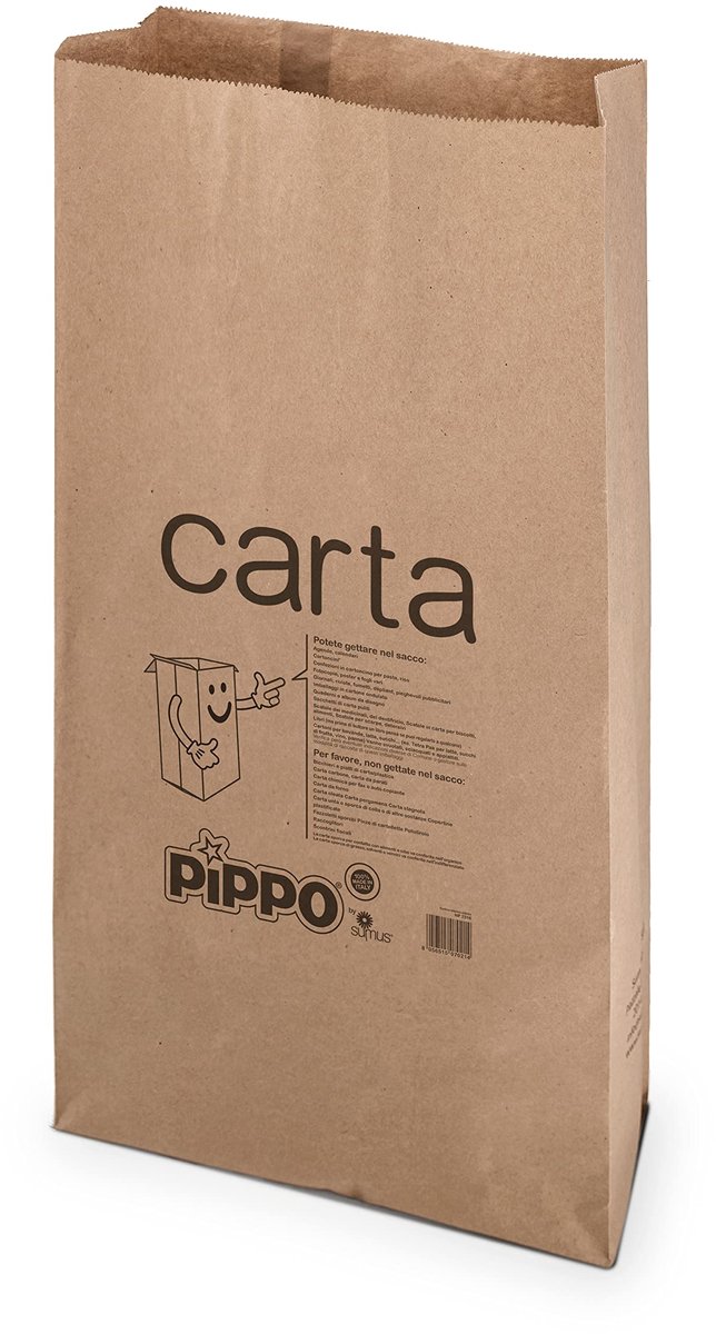 PIPPO Papieren vuilniszakken, 30 l, 10 stuks - ShopVlot