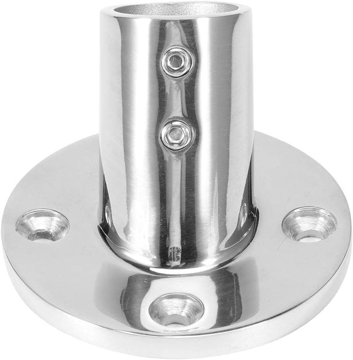Handrail fitting voor ronde buizen met 60 graden hoek, geschikt voor 25mm handrails en leuningen