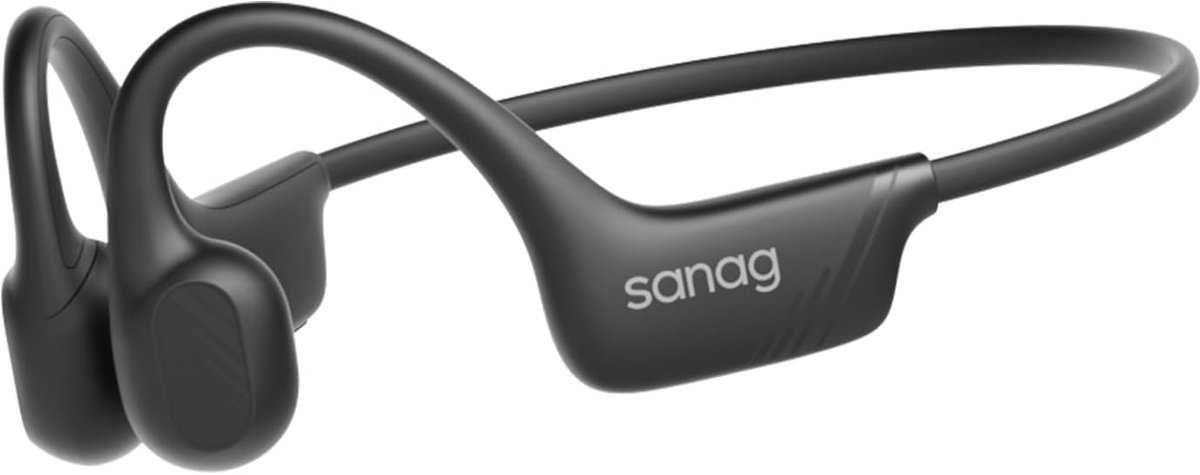 True Bone Conduction Hoofdtelefoon - IPX5 Waterdicht - Draadloze Open-Ear Headset - Ideaal voor Sporten - ShopVlot