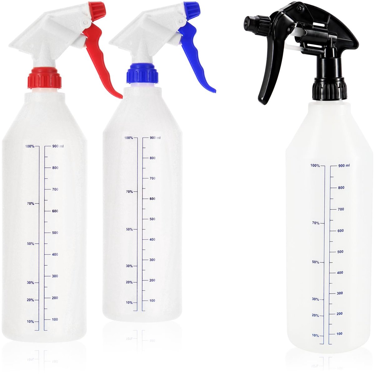 Spuitfles 3x met schaalverdeling - chemicaliënbestendig - ideaal voor precisiewerk - ShopVlot