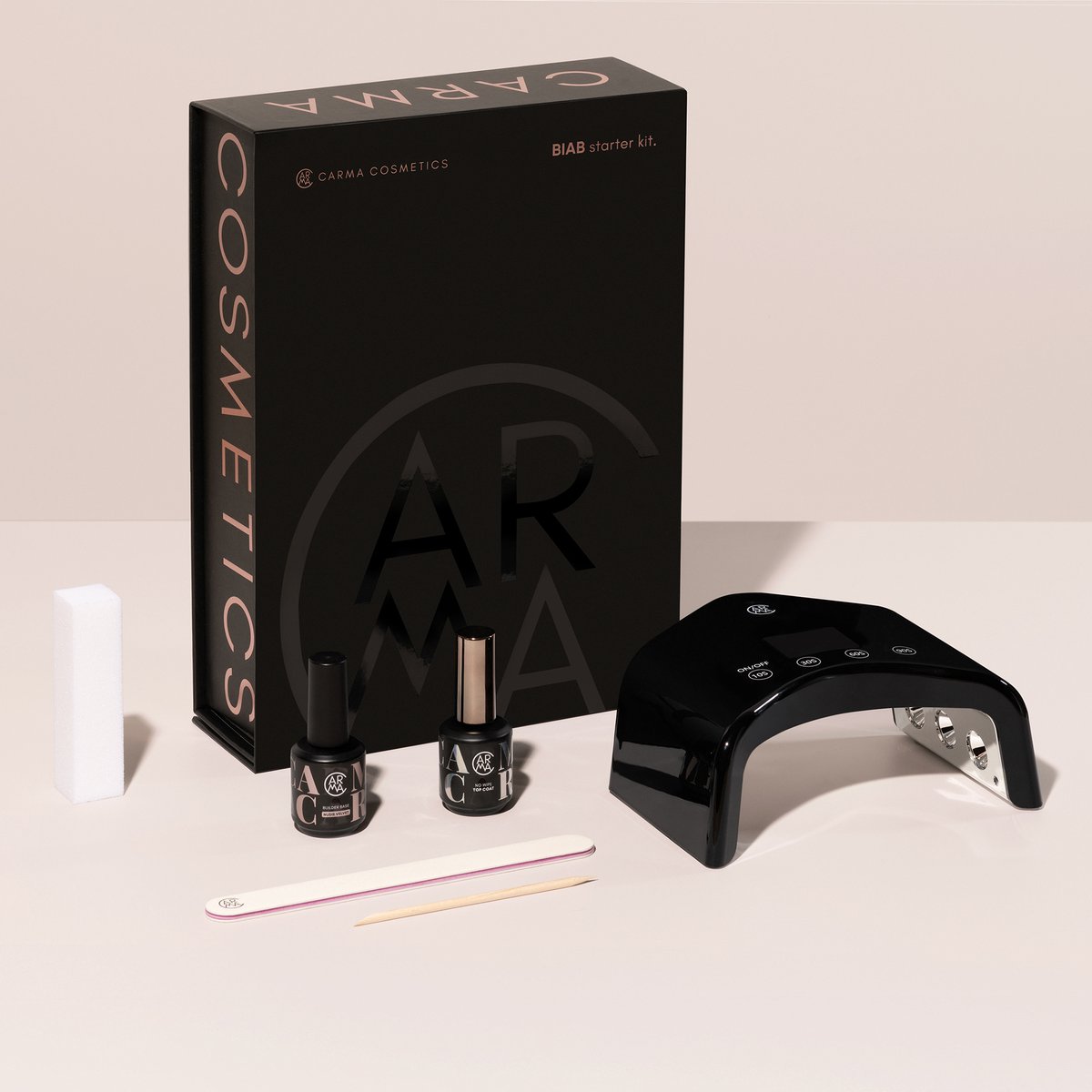 CARMA COSMETICS BIAB Duo Kit – Nudie Velvet BIAB Starter Set