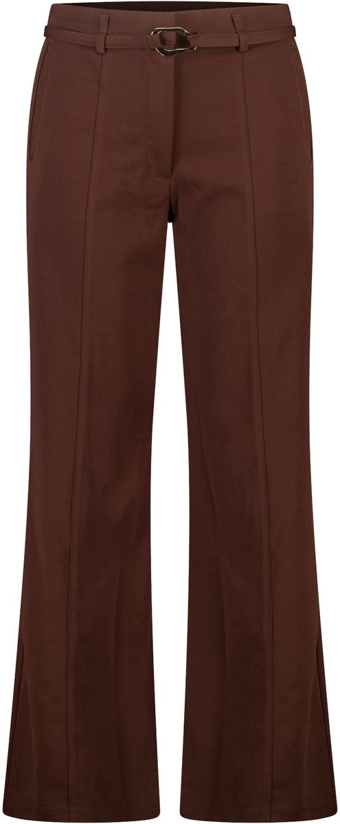 MS Mode Broek Rechte pantalon met ceintuur