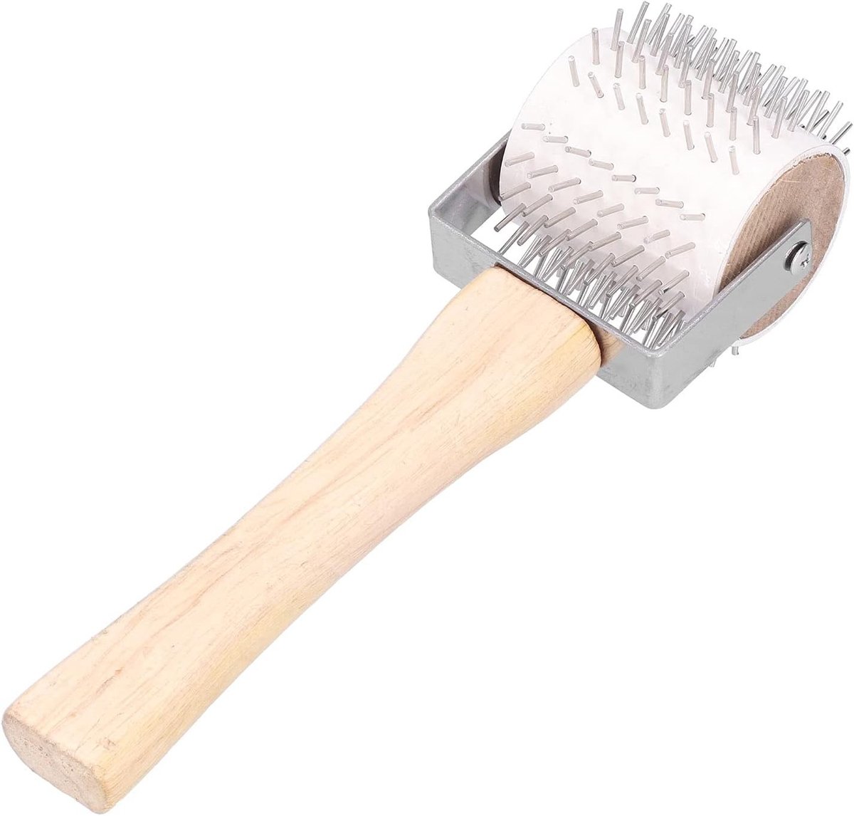 Honing Ontzegel Roller van RVS en Hout - Bijenextractie Tool voor Efficiënt Honing Oogsten, Bijenkorf Accessoire en Imker Gereedschap