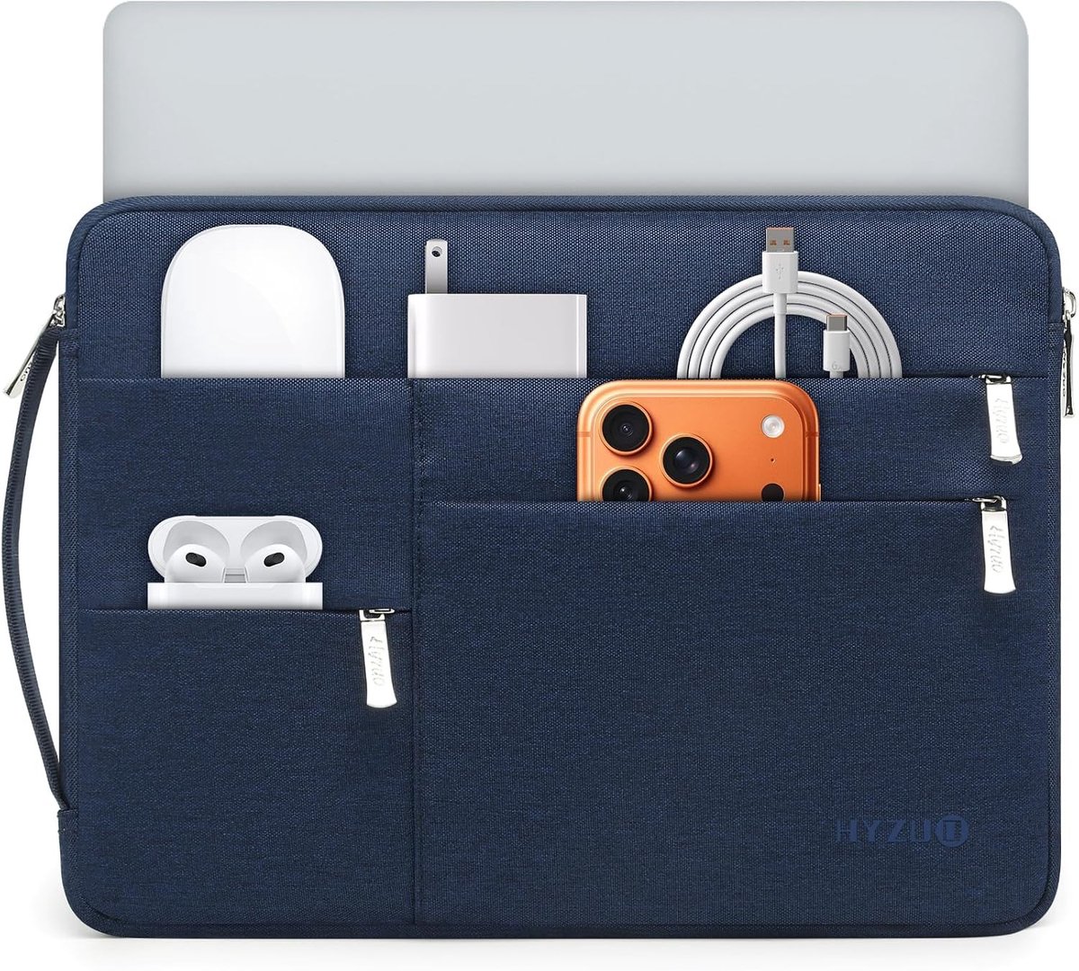 Laptop Sleeve Tas voor 14-15 Inch MacBook Air - Bescherming, Waterdicht, Stijlvol Blauw