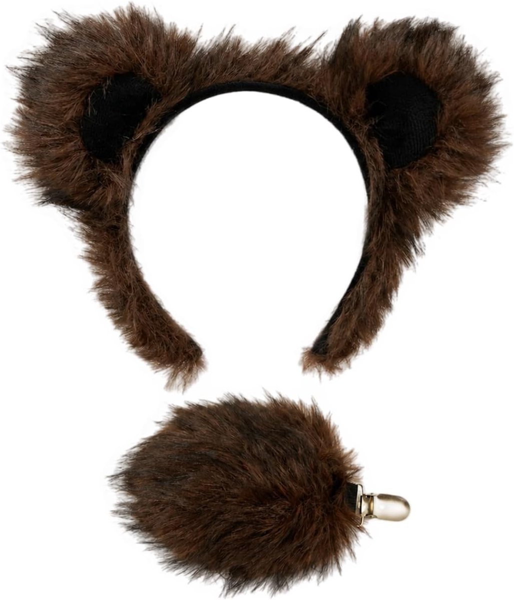 Berenoren voor kostuums, perfect voor feesten en verkleedpartijen - 2 stuks, schattige accessoires