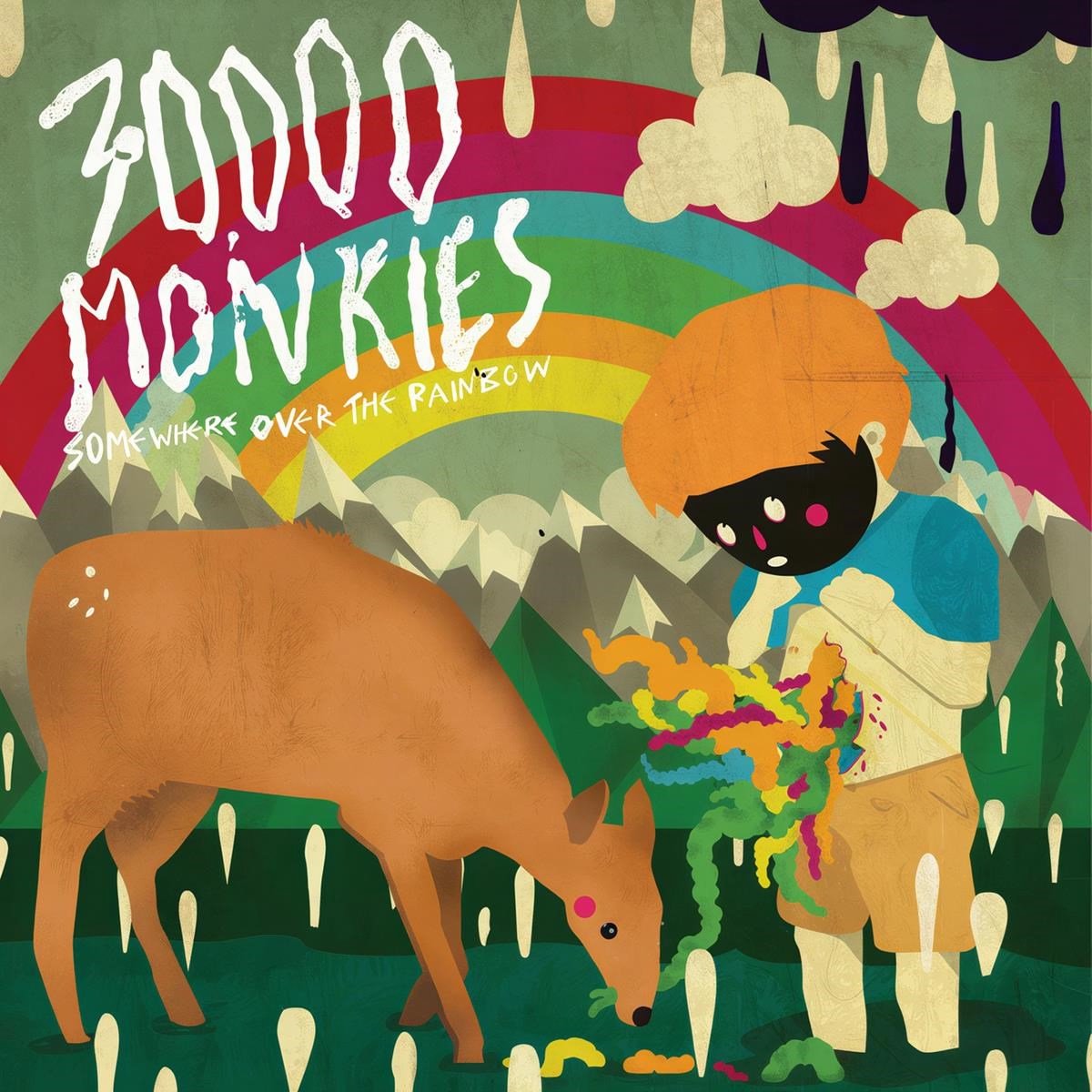 30,000 Monkies - Somewhere Over The Painbow (CD)