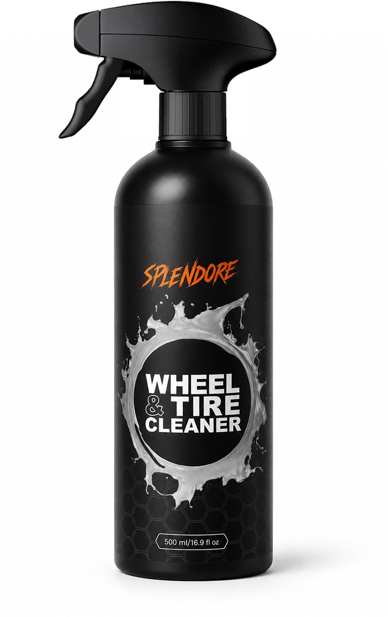 Splendore Wheel & Tire Cleaner - Velgenreiniger - Coatingveilig - Neon Groene Formule - 500ml