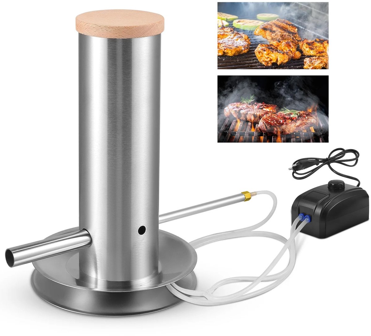 Seth Select Rookoven Accessoires - Rookaccessoires - Rookgenerator voor BBQ – Elektrische Rookgenerator voor Koud en Warm Roken
