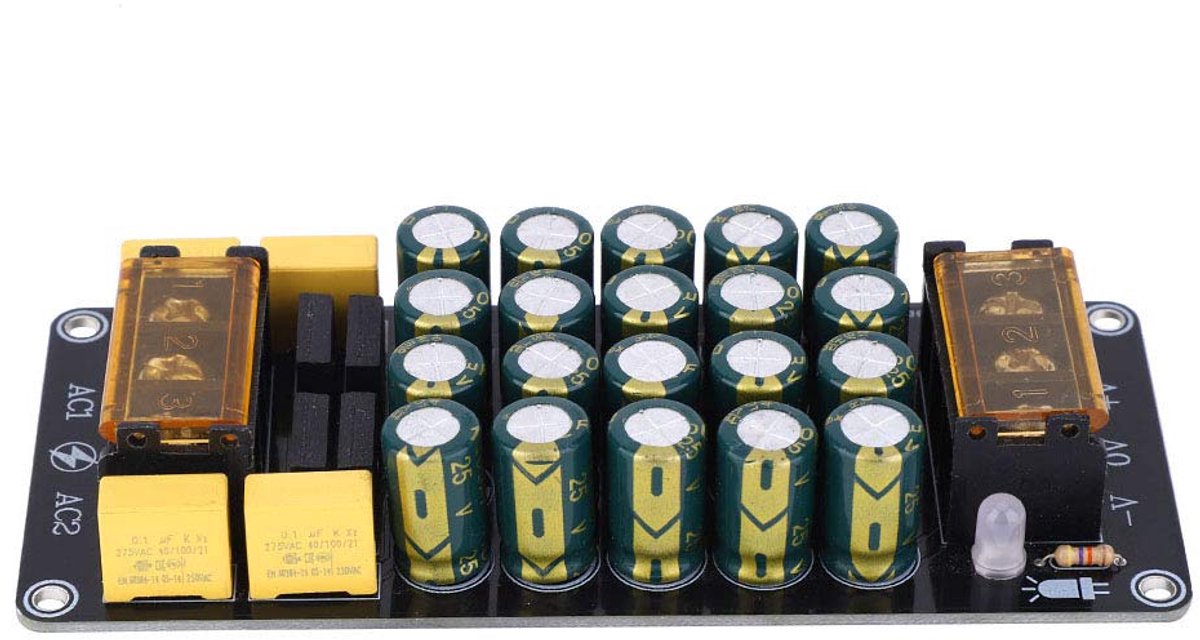 Rectifier Filtration Module 1200W 100V 12A Double Filter Amplifier with Four Rectifier Bridges - ShopVlot