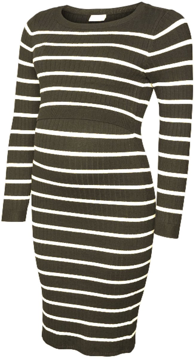 MAMALICIOUS - MLNEWSIV JUNE LS UK KNIT DRESS 2F A NOOS - Dames - Mini jurken