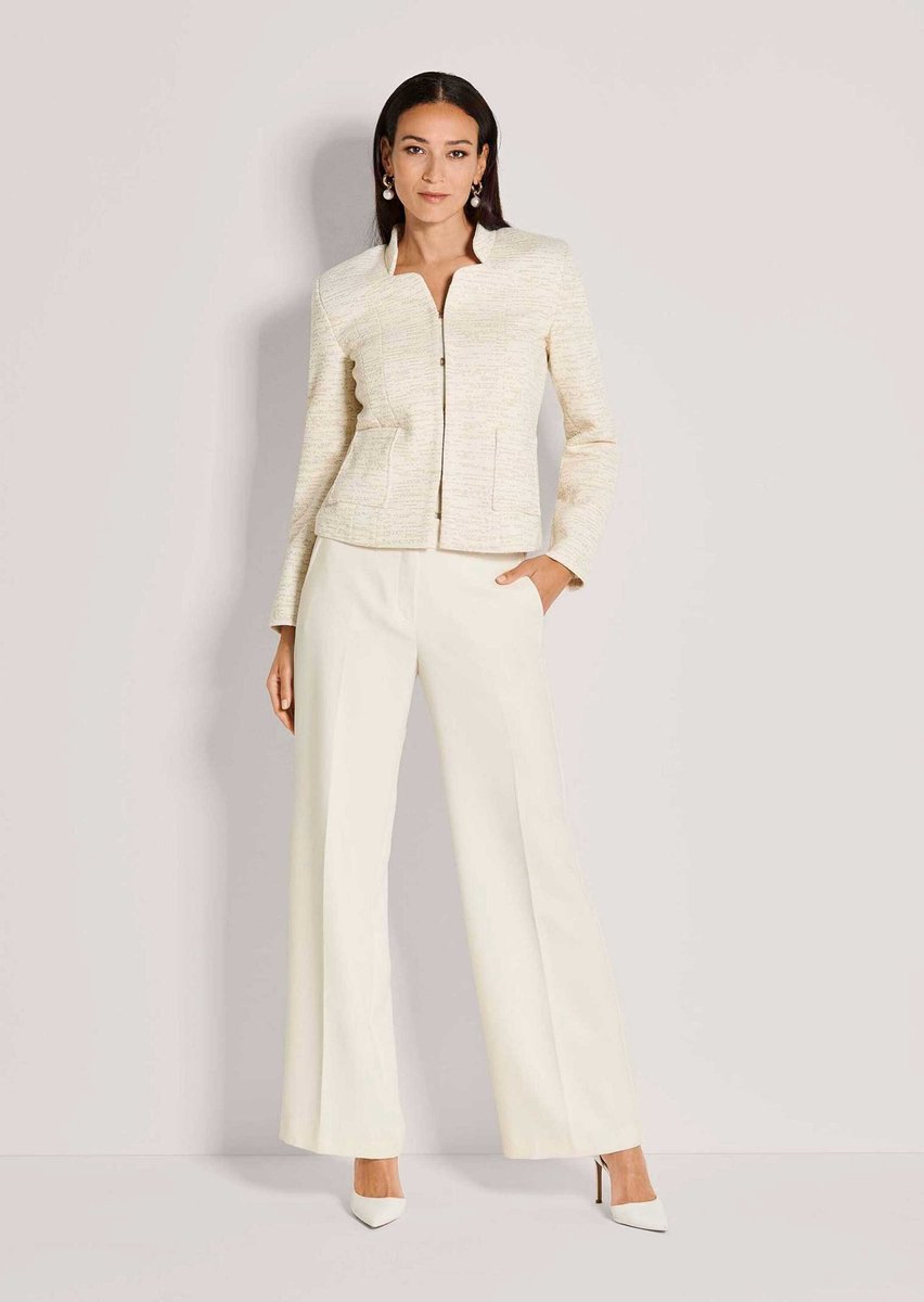 MADELEINE Blazer Jacquardblazer met opstaande kraag