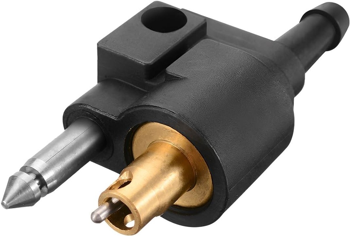 Hose Connector 1/4 Inch voor Brandstoftank, Geschikt voor Buitenboordmotoren en Botenspecificaties, Vervangingsonderdelen voor Jacht en Boot