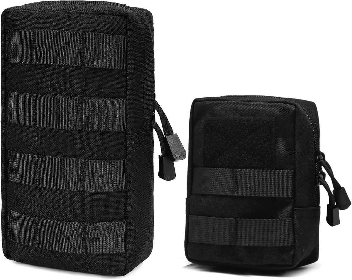 Tactische Heuptas voor Outdoor Activiteiten, Waterdichte Molle Tas voor Kamperen, Wandelen en Jagen