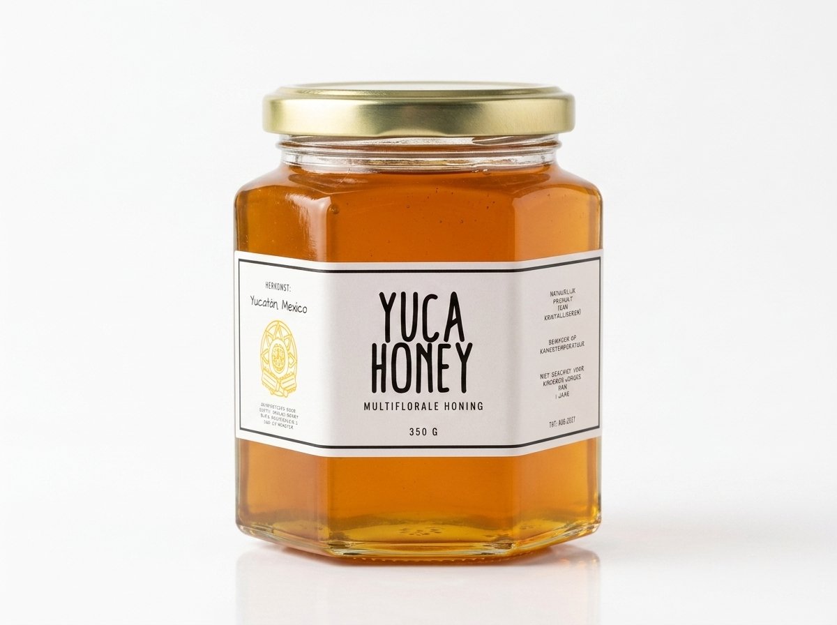 Yuca Honey - Multiflorale Honing - Uit Yucatán, Mexico - 350 g