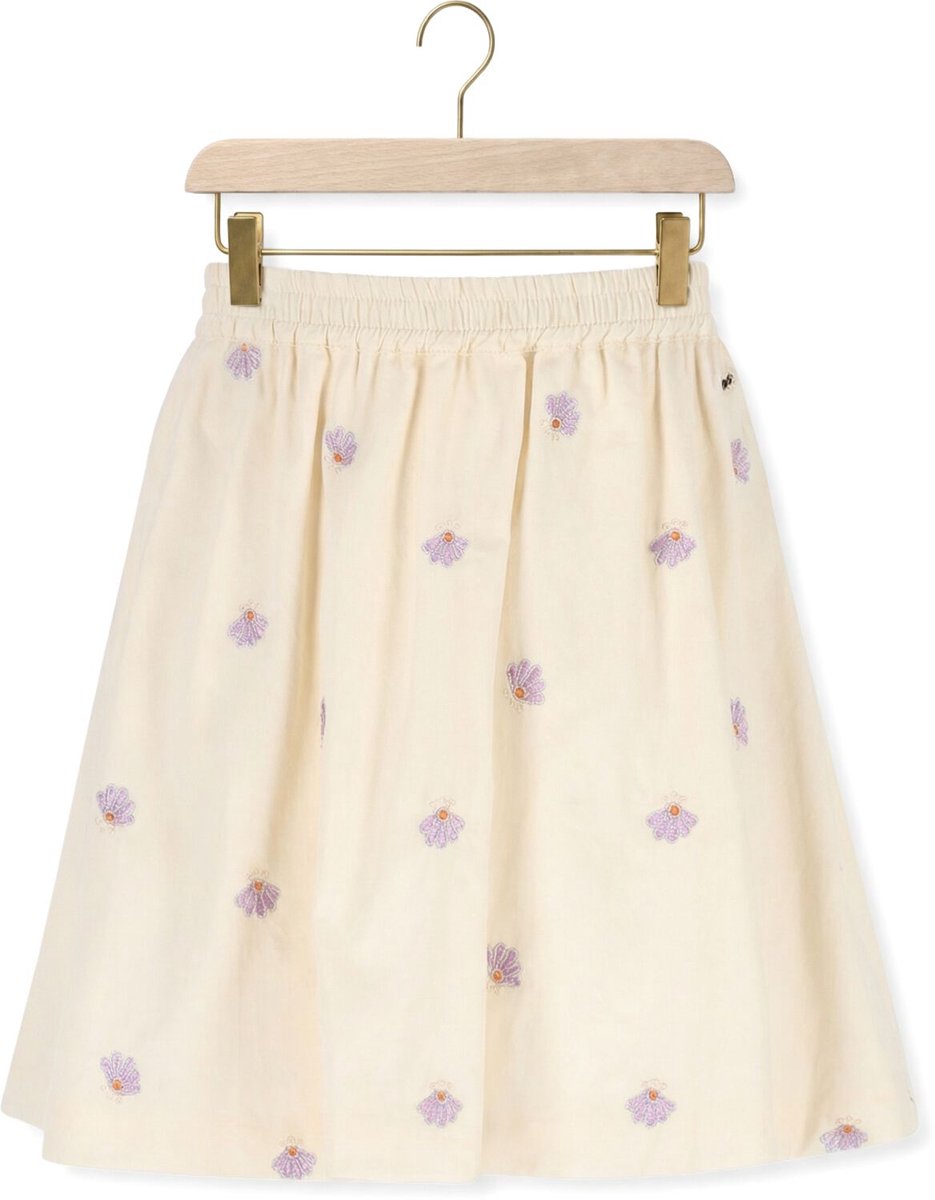 Nono Ninu Poplin Skirt - Jurk - Meisjes - Ecru - Maat 134/140