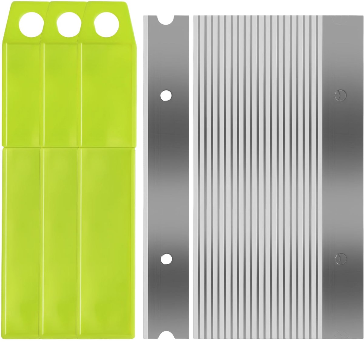 Reservemesjes voor schrapers 100 mm - keramisch - scherp lemmet - ideaal voor ramen en verfschrapen - ShopVlot