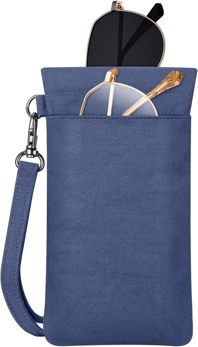 Unisex Zonnebril Etui voor Volwassenen - Bescherming, Compact en Stijlvol Design