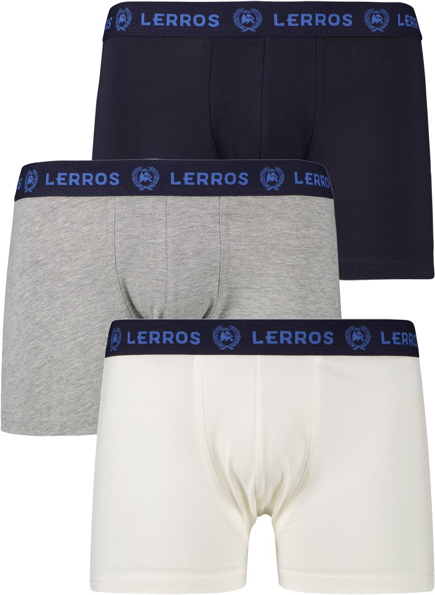 LERROS Boxershorts 3-pack gemengde kleuren , Maat: S , Kleur: MIX PACK 103/248/480 , 95% katoen, 5% elastaan