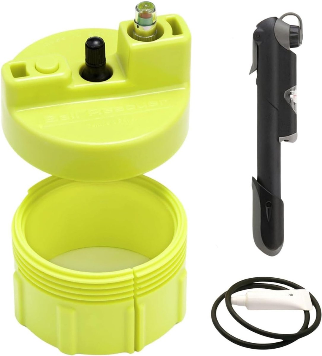 Allvia® Padel Ballen - Padel - Padel Grip - Geschikt voor 3 of 4 Ballencontainers - Ballenredder - (Reservoir niet Inbegrepen) - Groen - 10cm x 10cm x 10cm