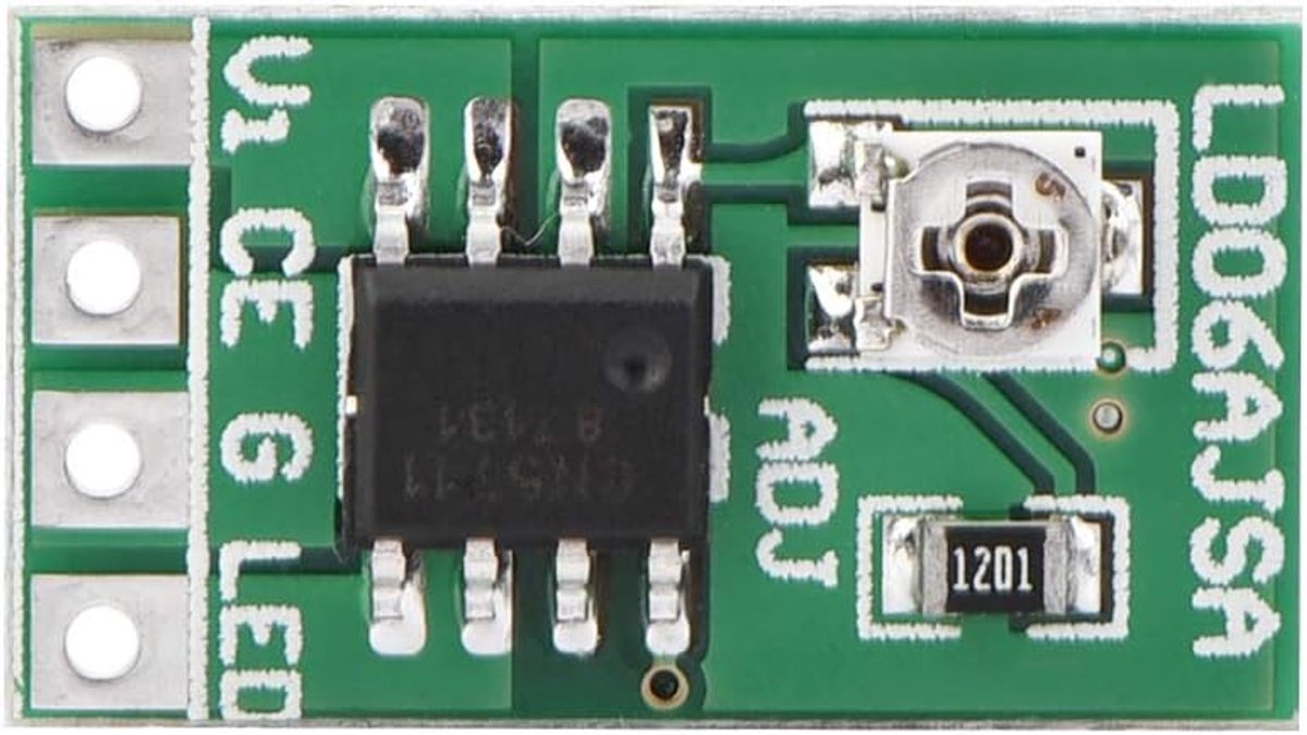 LED driver transformer DC 2.8-6V 9W, LD06AJSB Adjustable driver for constant current driver 30-1500mA current control - ShopVlot