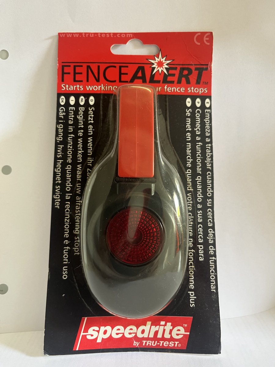 Speedrite Fence alert afrasteringswaarschuwing ( Lage voltage)
