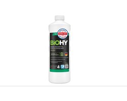BiOHY Reinigingsmiddel voor Stofzuigers 1 Liter - 1:200 Concentraat - Vloeibaar - Voor Natte Stofzuigers, Tegels, PVC, Parket, Laminaat & Tapijt - Laag Schuimend - Vegan - Made in Germany