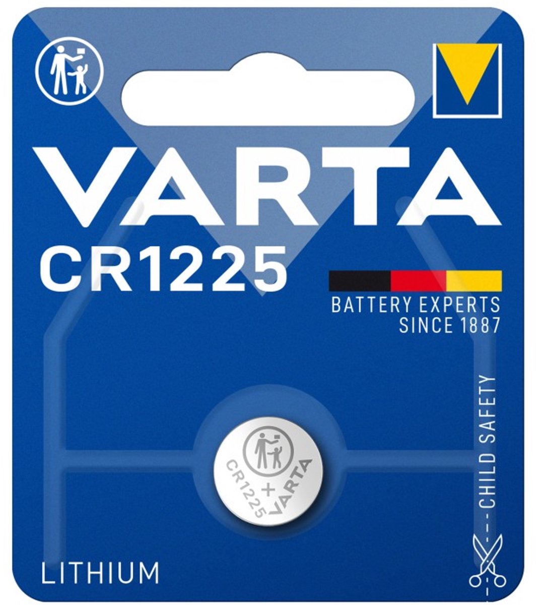 Varta CR1225 Lithium knoopcel-batterij / 1 stuk