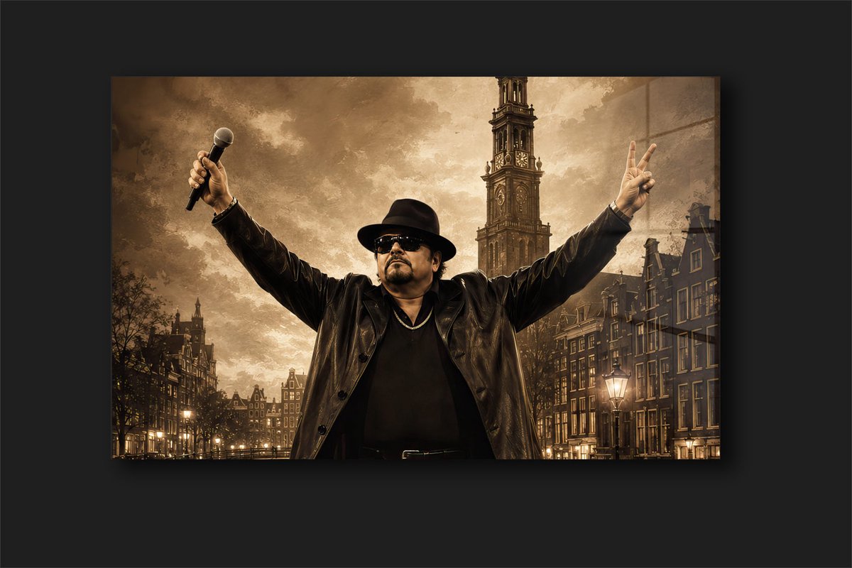 Andre Hazes Plexiglas schilderij 80x50cm