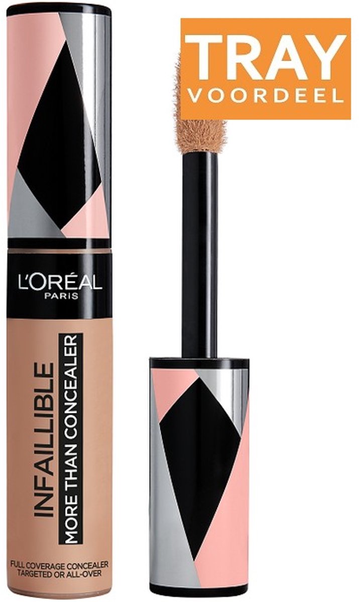 L'OREAL INFAILLIBLE 329 CASHEW MORE THAN CONCEALER 3 X 11 ML