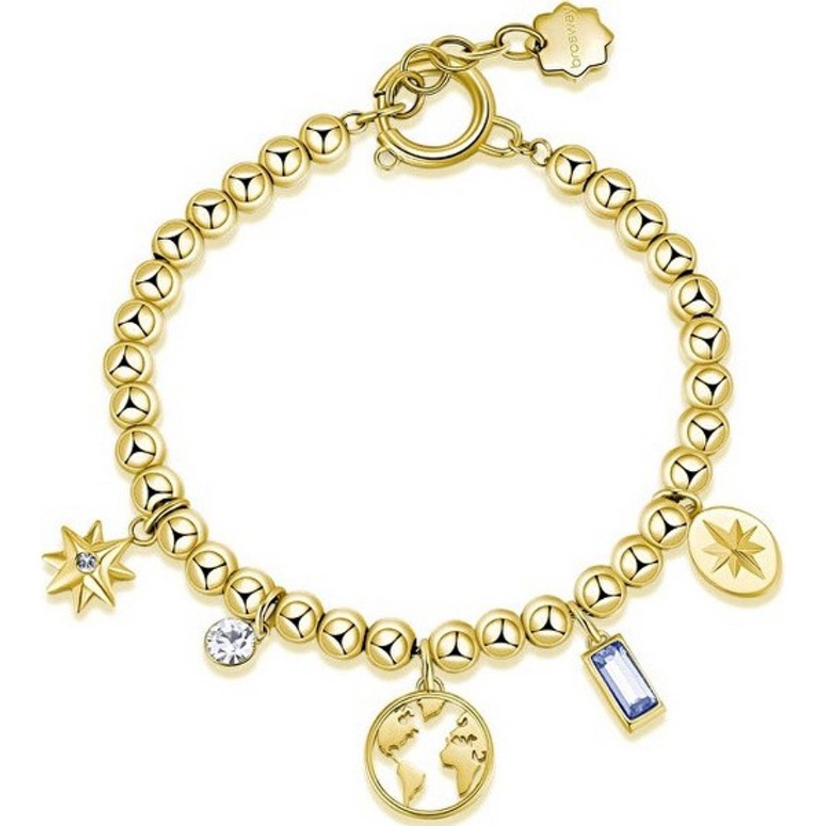 BROSWAY CHAKRA BHKB119 GOLD-PLATED ARMBAND MET BEDELS 1 STUK