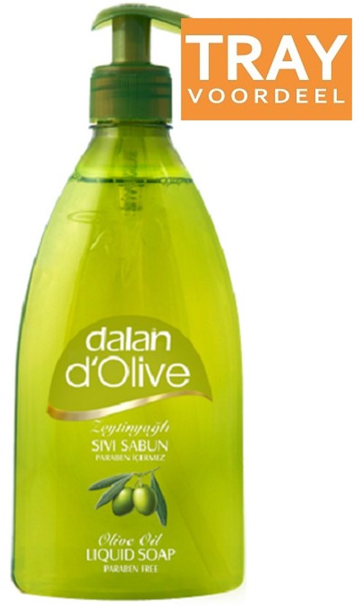 DALAN D'OLIVE OLIVE OIL LIQUID SOAP VLOEIBARE ZEEP 12 X 300 ML