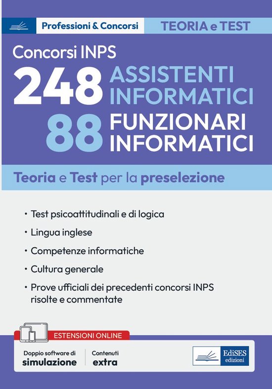 Concorsi INPS 248 assistenti informatici e 88 funzionari inf ... - cover