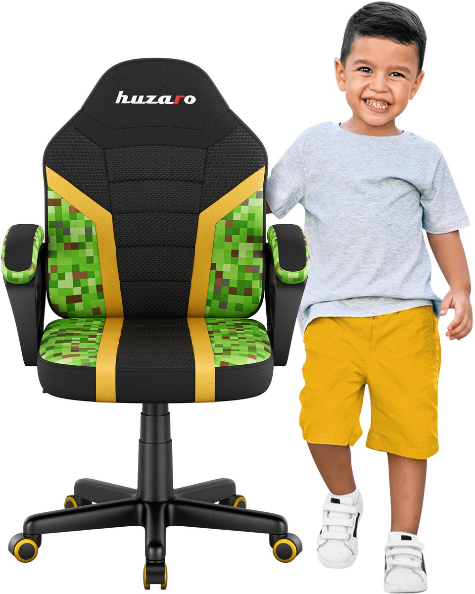 Huzaro Ranger 1.0 Gamestoel Kinderen Zwart Veelkleurig - Huzaro - €80,99