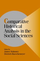 Boekomslag met de titel 'Comparative Historical Analysis in the Social Sciences', oranje met grijze cirkel.