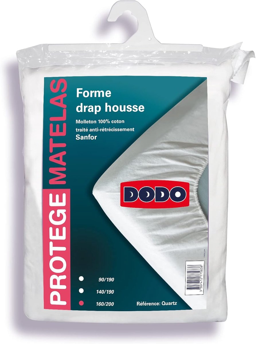 SnelShoppen - Matrasbeschermer Absorberend Molton Katoen 160 x 200 cm voor Tweepersoonsbed, Zacht en Comfortabel, Machinewasbaar tot 95°C, Quartz Kleu