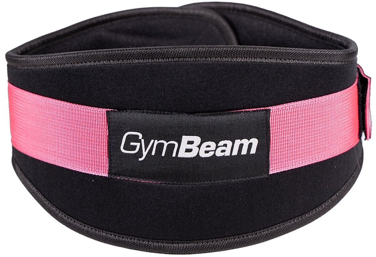 GymBeam LIFT Neopreen fitnessgordel zwart & roze M