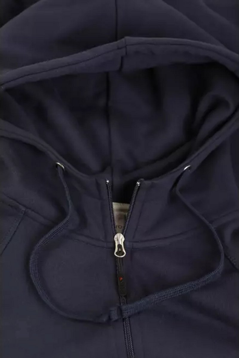Santino Reno Hooded sweater lange mouwen +Rits - Marine - XL