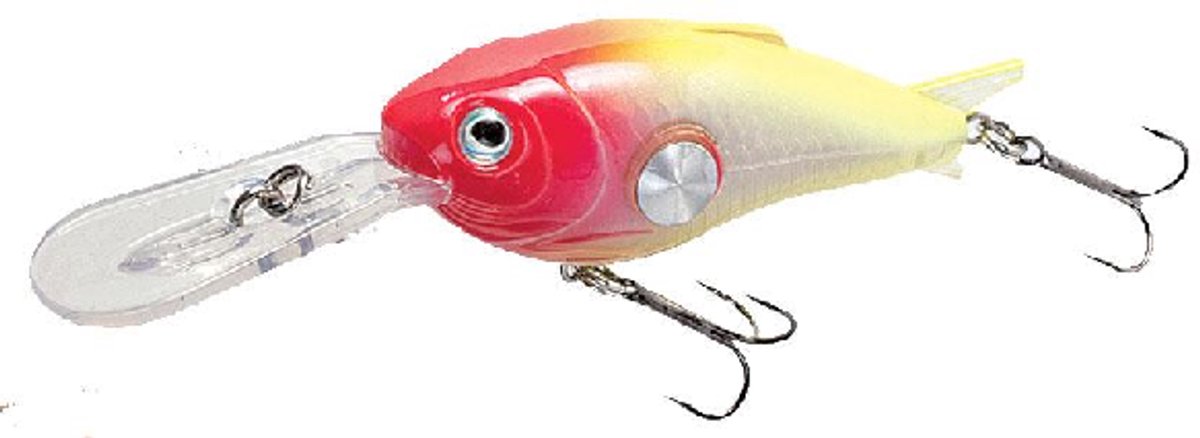 LFT Master Lure 5cm Red Head Yellow (1,80>3,9m)
