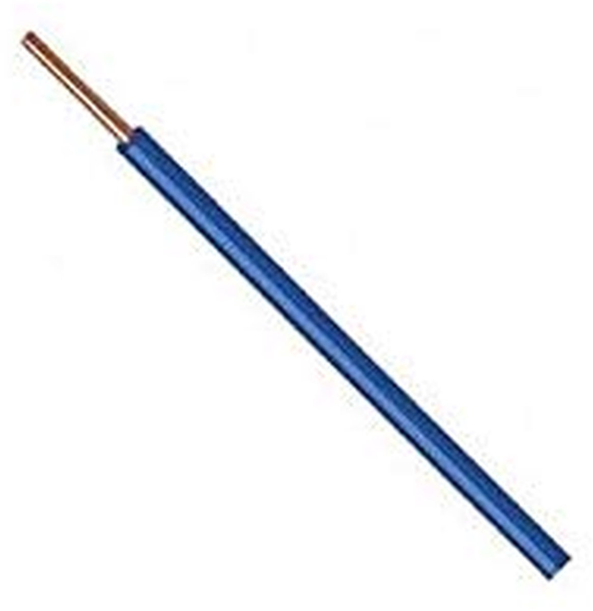 Installatiedraad - Elektrische draad Koperdraad - Elektra aanleggen - Flexibel en sterk - 100 meter 25mm2 - Blauw