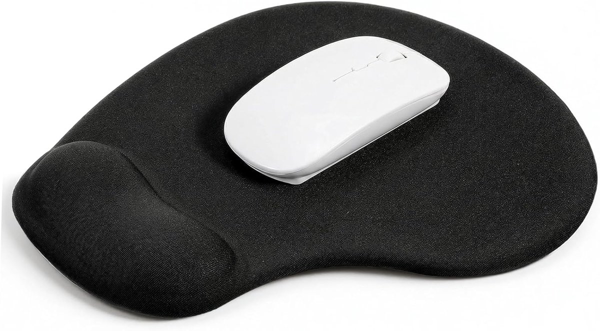 Muismat met polssteun - ergonomisch - siliconen polssteun - ideaal voor werken - ShopVlot