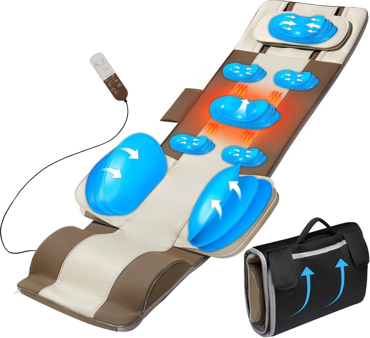 Massagemat voor het hele lichaam, 3D-lichaamsverlenging en lumbale