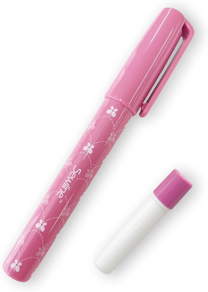 SnelShoppen - Sewline highlighters blauw - Wateroplosbaar, kleurloos na drogen, perfect voor naaien, knutselen, en creatief werk - 3 stuks