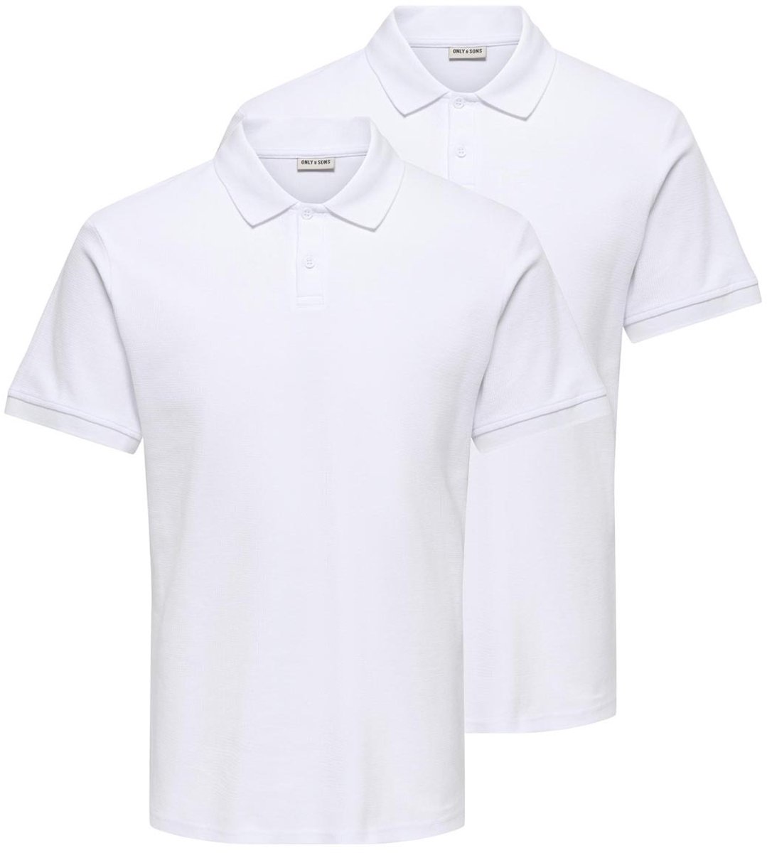 Only & Sons Heren poloshirt 2 pack Ben