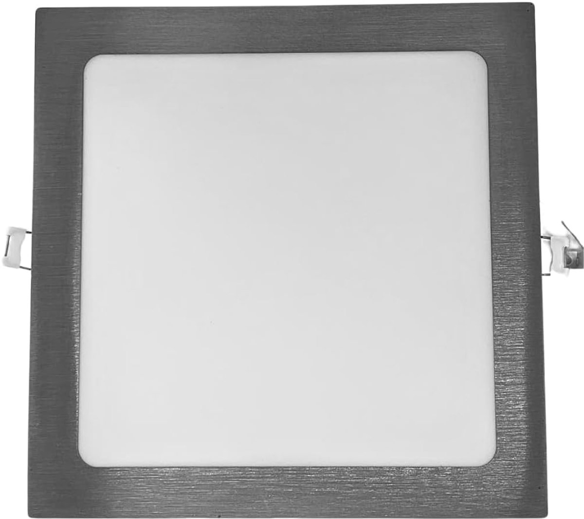 - Downlight LED 18W 4200K neutraal wit licht, vierkant inbouwstaal. Perfect voor woonkamers, keukens, badkamers, kantoren.