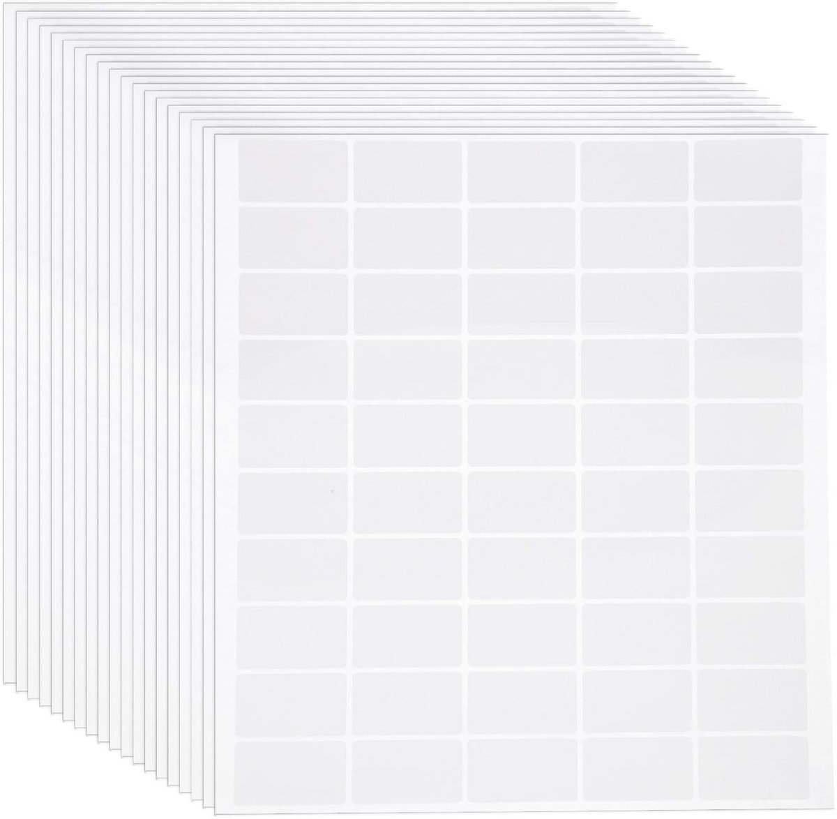 Omgoods - 250 Stuks Barcode Labels 3.8 x 2.5 cm - Printbare Zelfklevende Labels