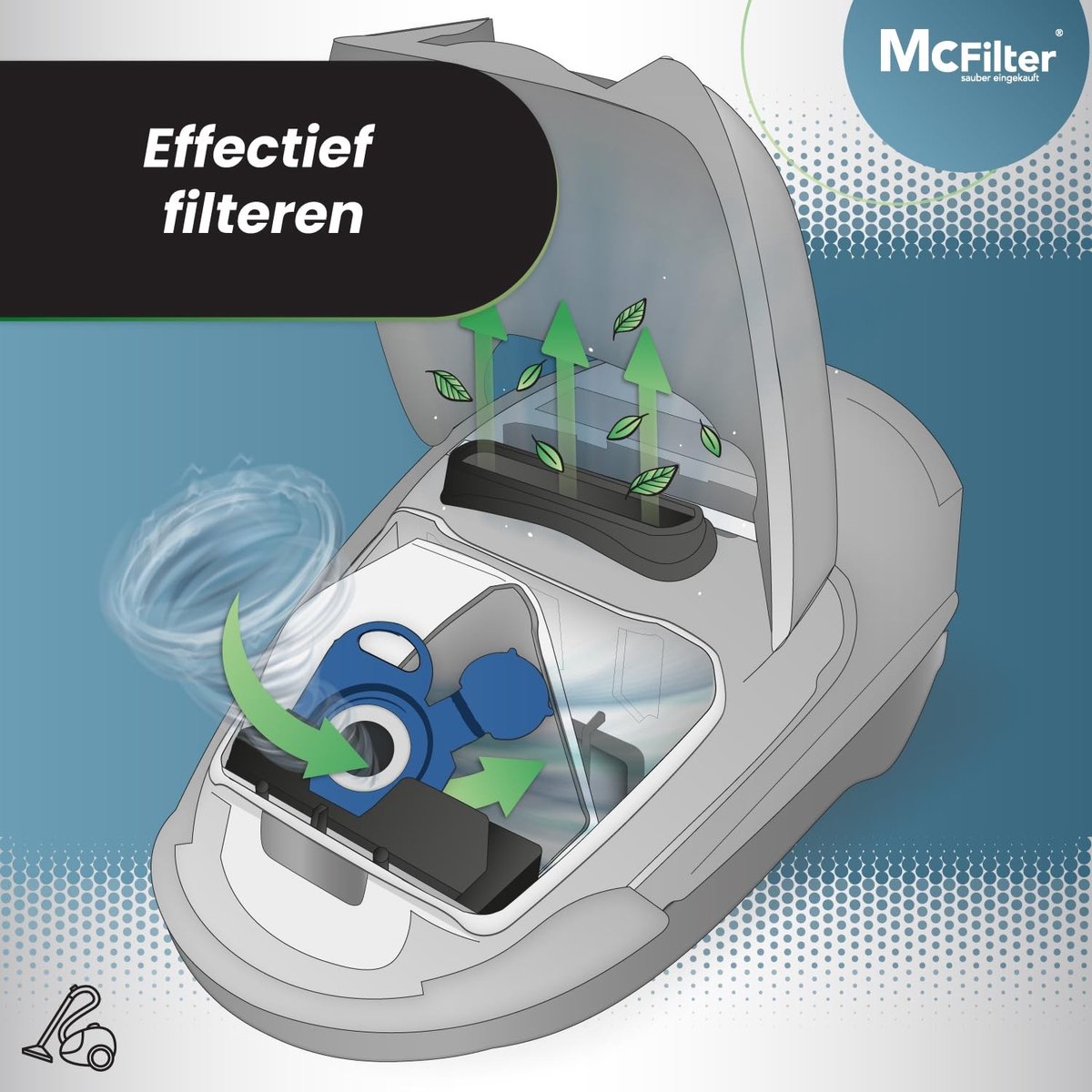Omgoods - 10 Vacuum Cleaner Bags voor Swirl R39 - Perfecte Pasvorm