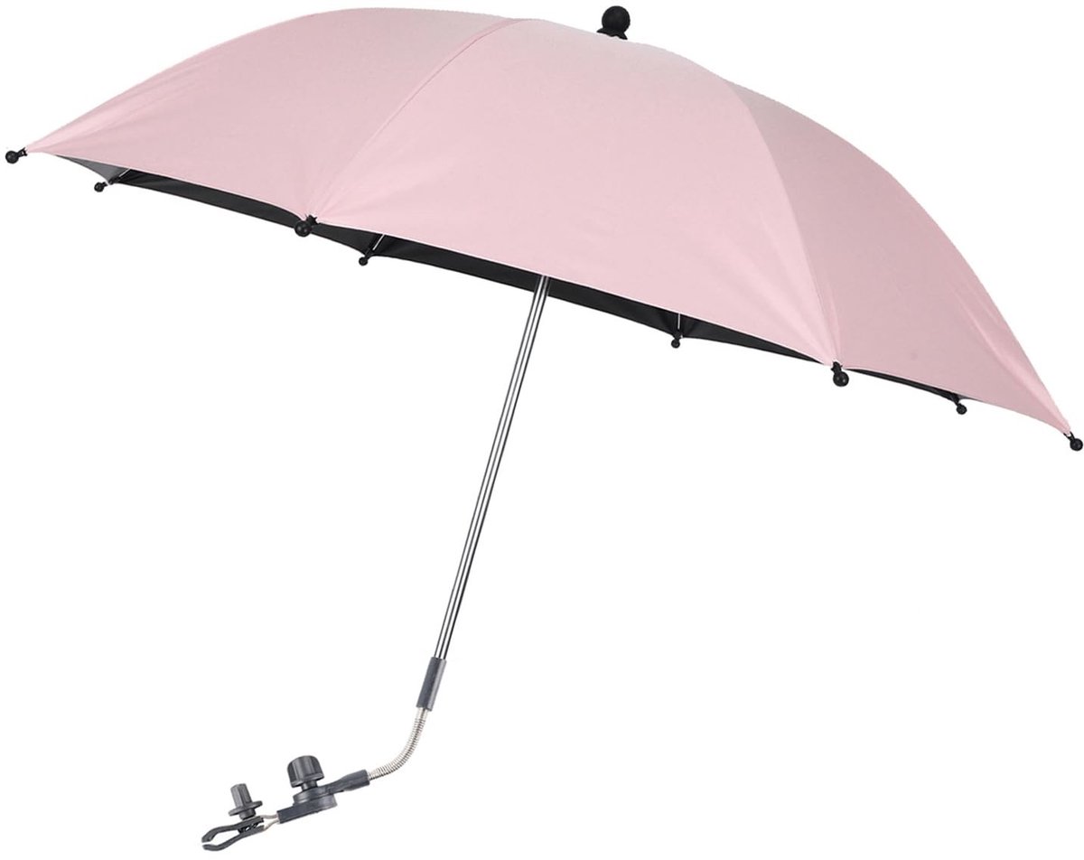 Omgoods - Kinderwagen Parasol met Verstelbare Klem en UPF 50+ Bescherming