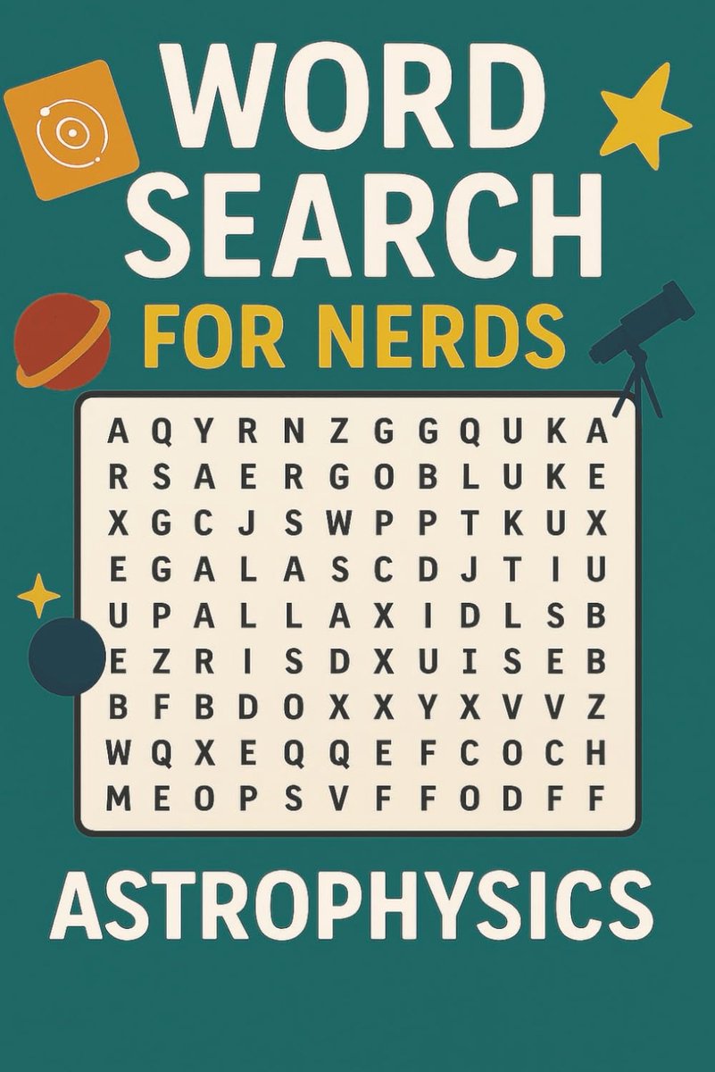 Search for Nerds - Astrophysics: A Stellar Puzzle Book for Cosmic Minds!