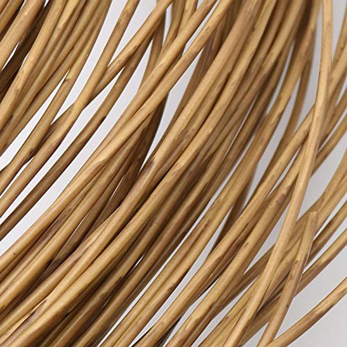 Omgoods - 500G PE Rattan Rond Weefmateriaal voor Meubelreparatie